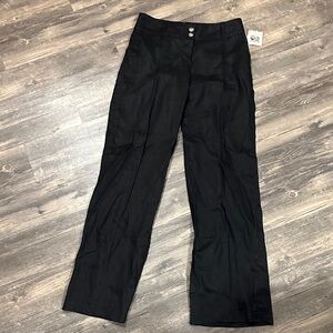 Zara Basic Black Wide Leg Pants size 6\28